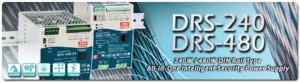 Dòng DIN Rail DRS-240/480: 240W / 480W Tất cả trong một - Bộ nguồn an ninh thông minh 8