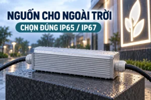 Nguồn tổ ong chống nước ngoài trời: chọn cấp IP65/IP67 đúng môi trường 8