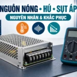 Nguồn tổ ong bị nóng, hú, sụt áp: nguyên nhân và cách khắc phục 17
