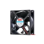 Quạt tủ điện Mean Well CHA8012BX-25B 80x80x25mm 12VDC Quạt tủ điện Mean Well CHA8012BX-25B 80x80x25mm 12VDC