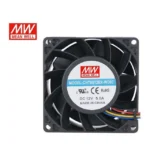 Quạt tủ điện Mean Well CHT8012BX-W38C 80x80x38mm 12VDC Quạt tủ điện Mean Well CHT8012BX-W38C 80x80x38mm 12VDC