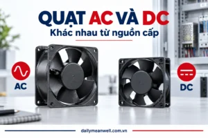 Quạt làm mát AC và DC khác nhau thế nào? Khi nào chọn loại nào 2