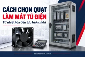 Cách chọn quạt làm mát tủ điện: tính lưu lượng khí theo nhiệt lượng 5