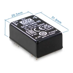 Module nguồn Meanwell DCW12W8-05 (12W ±5V 1.2A)