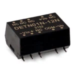 Module nguồn Meanwell DETN01L-05N (1W ±5V 100mA) MEAN WELL DETN01-N