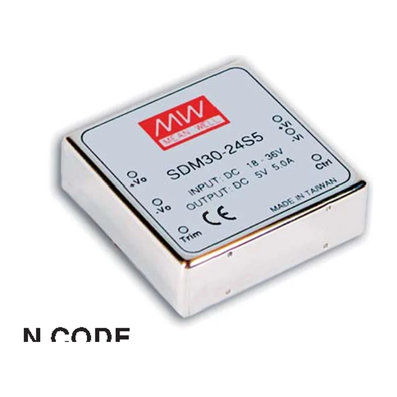 Module nguồn Meanwell SDM30-24S3 (16.5W 3.3V 5A) 1 MEAN WELL SDM30