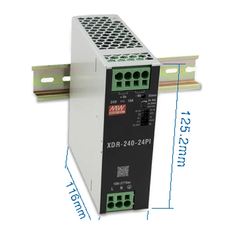 Nguồn Meanwell XDR-240-12 (240W 12V 20A) 1 MEAN WELL XDR-240